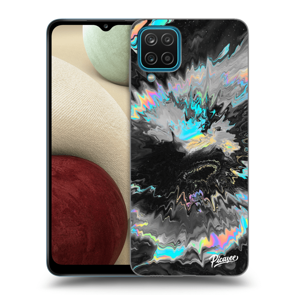 Picasee Samsung Galaxy A12 A125F Hülle - Transparentes Silikon - Magnetic
