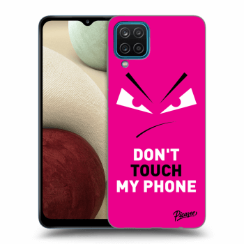 Hülle für Samsung Galaxy A12 A125F - Evil Eye - Pink
