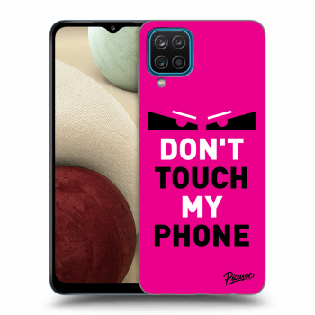 Hülle für Samsung Galaxy A12 A125F - Shadow Eye - Pink