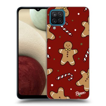 Picasee Samsung Galaxy A12 A125F Hülle - Transparentes Silikon - Gingerbread 2