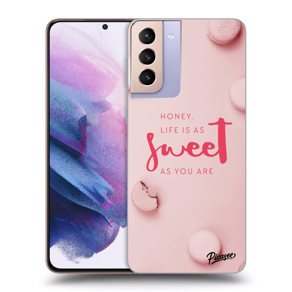 Picasee ULTIMATE CASE für Samsung Galaxy S21+ 5G G996F - Life is as sweet as you are