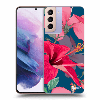 Hülle für Samsung Galaxy S21+ 5G G996F - Hibiscus