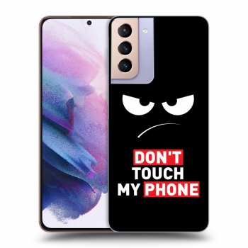 Hülle für Samsung Galaxy S21+ G996F - Angry Eyes - Transparent