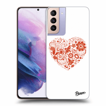 Hülle für Samsung Galaxy S21+ 5G G996F - Big heart