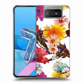 Picasee Asus Zenfone 7 ZS670KS Hülle - Transparentes Silikon - Meadow