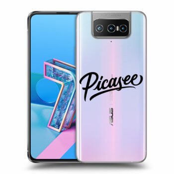 Picasee Asus Zenfone 7 ZS670KS Hülle - Transparentes Silikon - Picasee - black