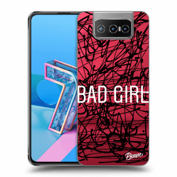Picasee Asus Zenfone 7 ZS670KS Hülle - Transparentes Silikon - Bad girl