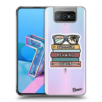 Picasee Asus Zenfone 7 ZS670KS Hülle - Transparentes Silikon - Summer reading vibes
