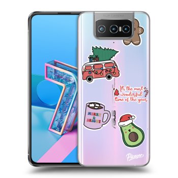 Hülle für Asus Zenfone 7 ZS670KS - Christmas Stickers