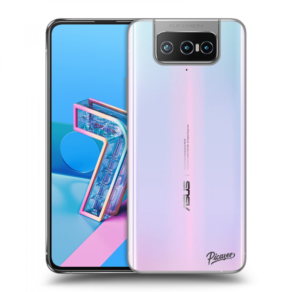 Picasee Asus Zenfone 7 ZS670KS Hülle - Transparentes Silikon - Clear