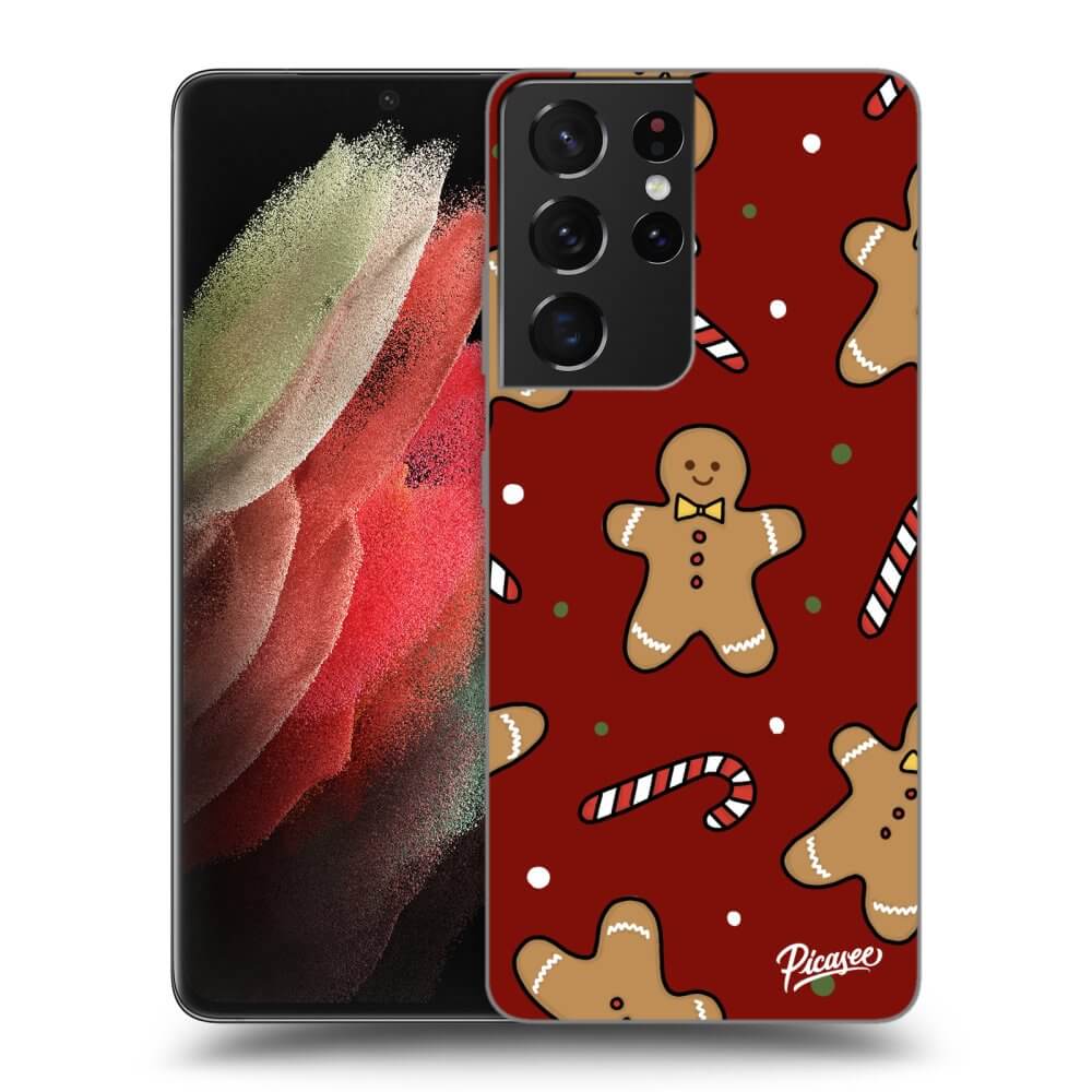 Picasee ULTIMATE CASE für Samsung Galaxy S21 Ultra 5G G998B - Gingerbread 2