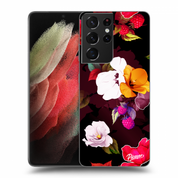 Picasee ULTIMATE CASE für Samsung Galaxy S21 Ultra 5G G998B - Flowers and Berries
