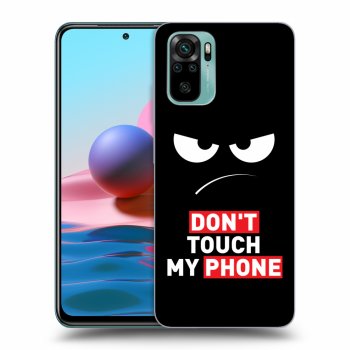 Hülle für Xiaomi Redmi Note 10 - Angry Eyes - Transparent