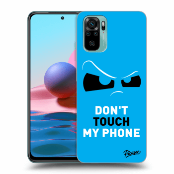 Hülle für Xiaomi Redmi Note 10 - Cloudy Eye - Blue
