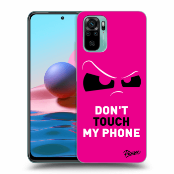 Hülle für Xiaomi Redmi Note 10 - Cloudy Eye - Pink
