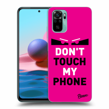 Hülle für Xiaomi Redmi Note 10 - Shadow Eye - Pink