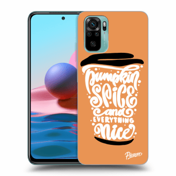Hülle für Xiaomi Redmi Note 10 - Pumpkin coffee