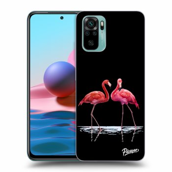 Hülle für Xiaomi Redmi Note 10 - Flamingos couple