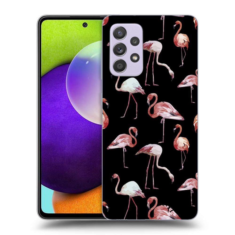 Picasee ULTIMATE CASE für Samsung Galaxy A52 A525F - Flamingos