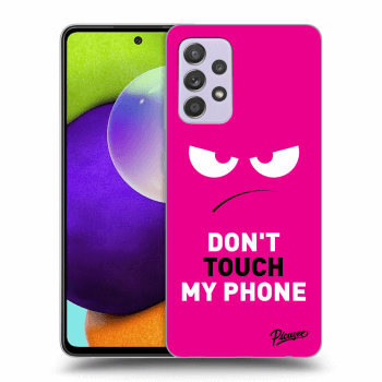 Picasee ULTIMATE CASE für Samsung Galaxy A52 A525F - Angry Eyes - Pink