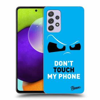 Hülle für Samsung Galaxy A52 A525F - Cloudy Eye - Blue