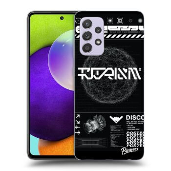 Picasee Samsung Galaxy A52 A525F Hülle - Schwarzes Silikon - BLACK DISCO