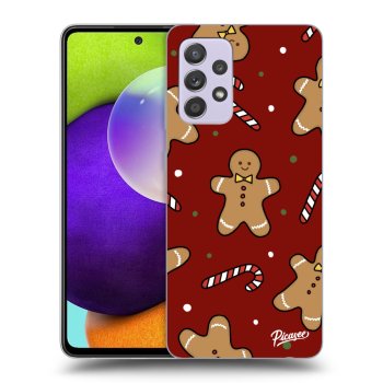 Picasee Samsung Galaxy A52 A525F Hülle - Transparentes Silikon - Gingerbread 2