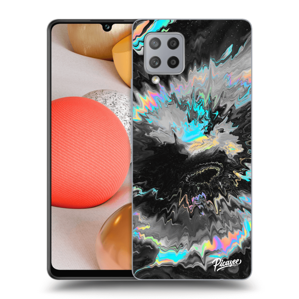 Picasee Samsung Galaxy A42 A426B Hülle - Transparentes Silikon - Magnetic
