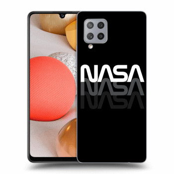 Picasee Samsung Galaxy A42 A426B Hülle - Transparentes Silikon - NASA Triple