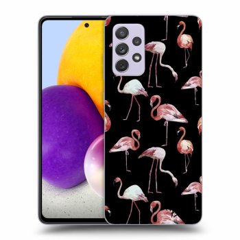 Hülle für Samsung Galaxy A72 A725F - Flamingos