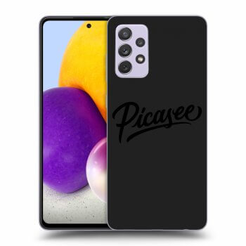 Picasee Samsung Galaxy A72 A725F Hülle - Schwarzes Silikon - Picasee - black