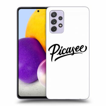 Hülle für Samsung Galaxy A72 A725F - Picasee - old logo - black
