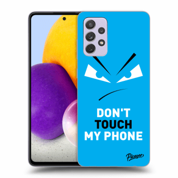 Hülle für Samsung Galaxy A72 A725F - Evil Eye - Blue