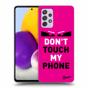 Hülle für Samsung Galaxy A72 A725F - Shadow Eye - Pink