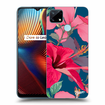 Hülle für Realme 7i - Hibiscus