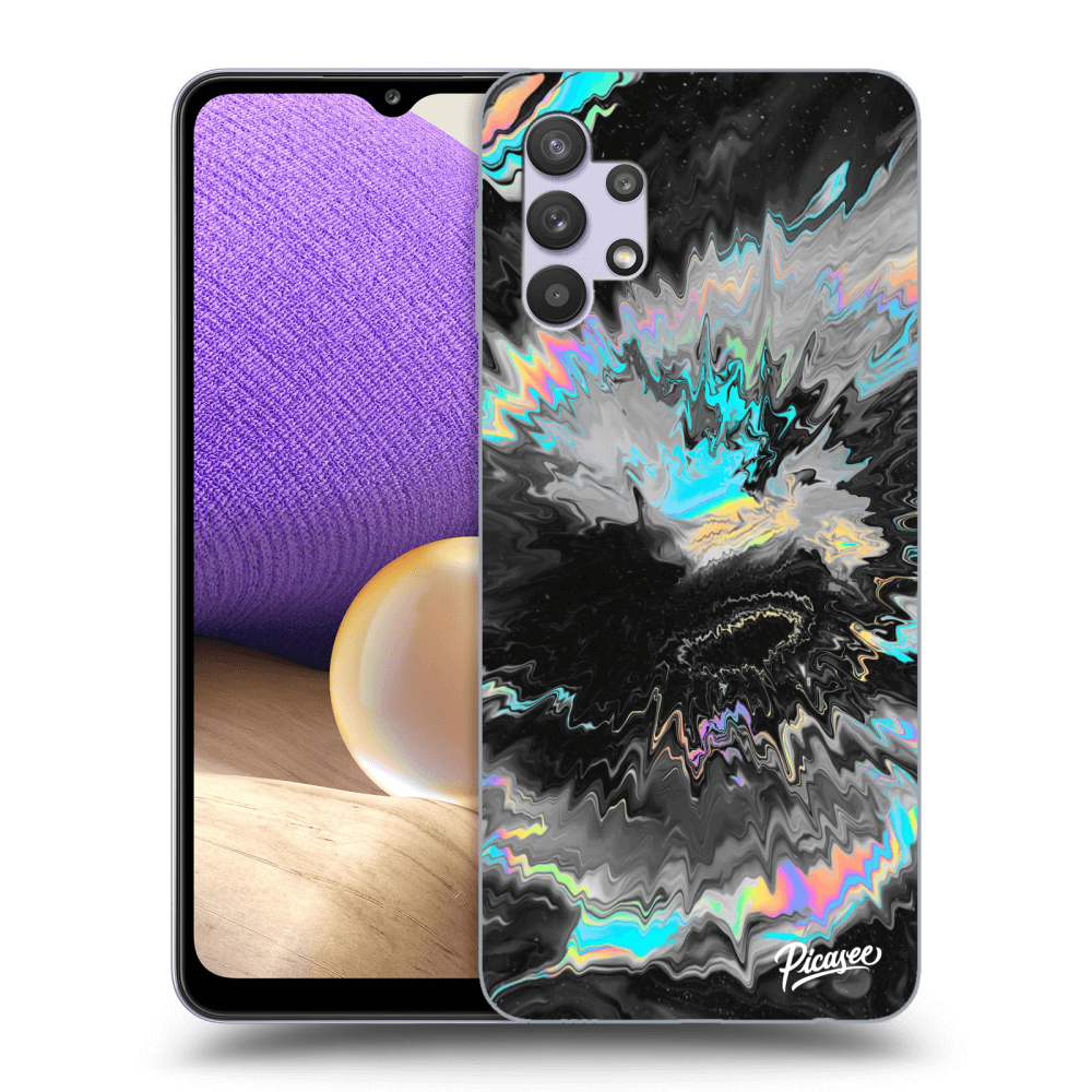Picasee Samsung Galaxy A32 5G A326B Hülle - Transparentes Silikon - Magnetic