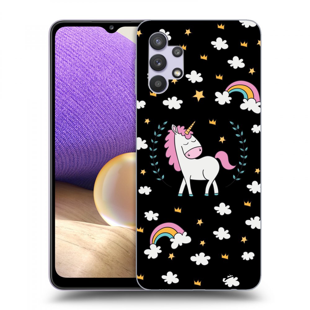 Picasee ULTIMATE CASE für Samsung Galaxy A32 5G A326B - Unicorn star heaven