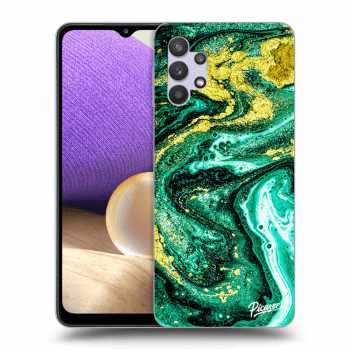 Hülle für Samsung Galaxy A32 5G A326B - Green Gold