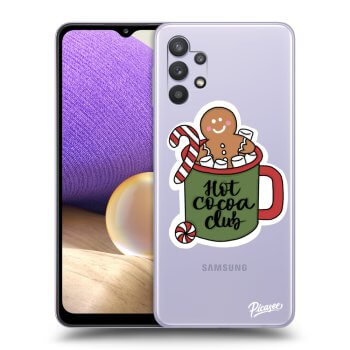 Picasee Samsung Galaxy A32 5G A326B Hülle - Transparentes Silikon - Hot Cocoa Club