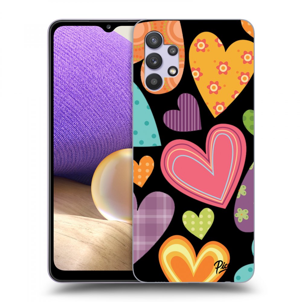 Picasee ULTIMATE CASE für Samsung Galaxy A32 5G A326B - Colored heart