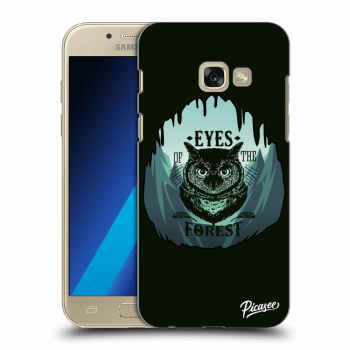 Picasee Samsung Galaxy A3 2017 A320F Hülle - Transparentes Silikon - Forest owl
