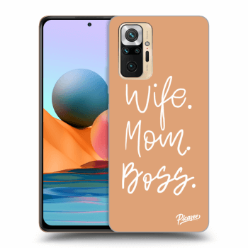 Hülle für Xiaomi Redmi Note 10 Pro - Boss Mama