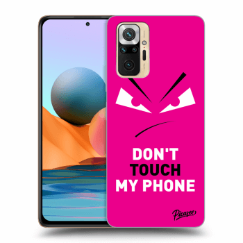Hülle für Xiaomi Redmi Note 10 Pro - Evil Eye - Pink