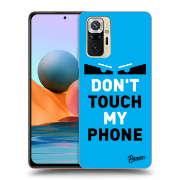 Hülle für Xiaomi Redmi Note 10 Pro - Shadow Eye - Blue