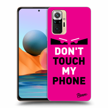 Hülle für Xiaomi Redmi Note 10 Pro - Shadow Eye - Pink