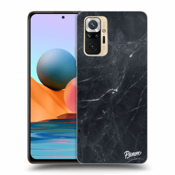 Hülle für Xiaomi Redmi Note 10 Pro - Black marble