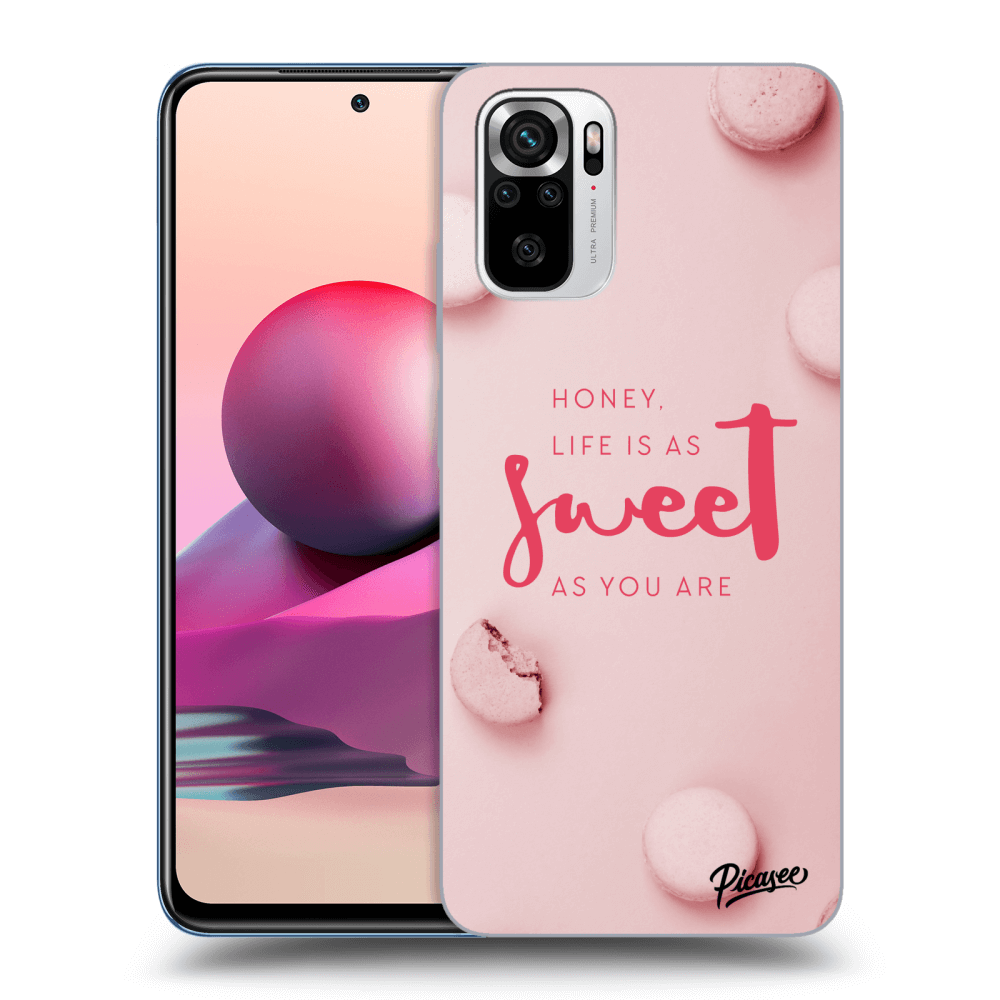 Picasee ULTIMATE CASE für Xiaomi Redmi Note 10S - Life is as sweet as you are