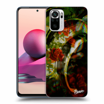 Picasee Xiaomi Redmi Note 10S Hülle - Transparentes Silikon - Roses color
