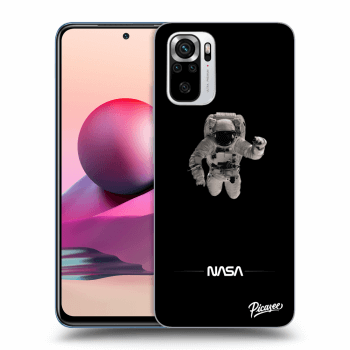 Picasee Xiaomi Redmi Note 10S Hülle - Transparentes Silikon - Astronaut Minimal