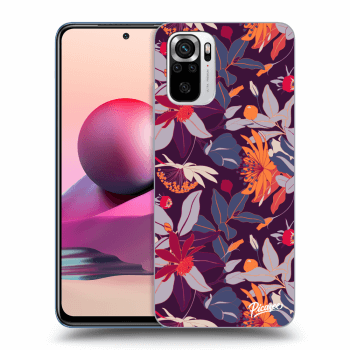Hülle für Xiaomi Redmi Note 10S - Purple Leaf